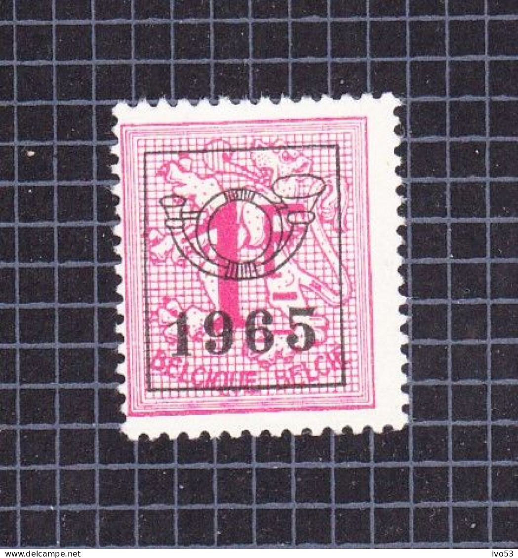 1965 Nr PRE768(*) Zonder Gom.Heraldieke Leeuw:1fr.Opdruk 1965. - Typo Precancels 1929-37 (Heraldic Lion)