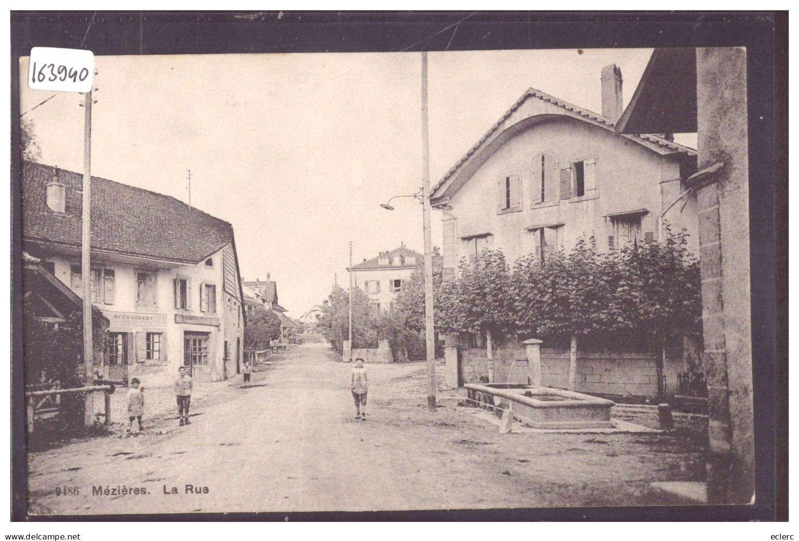 DISTRICT D'ORON - MEZIERES - LA RUE - TB - Mézières