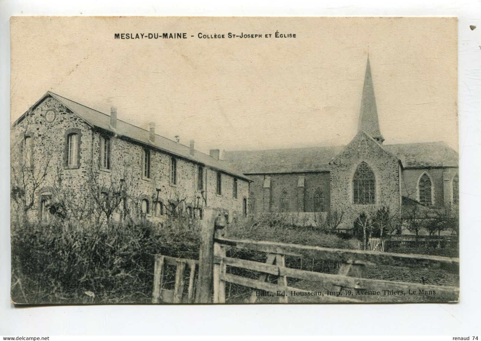 Meslay Du Maine Mayenne Collège Saint Joseph - Meslay Du Maine