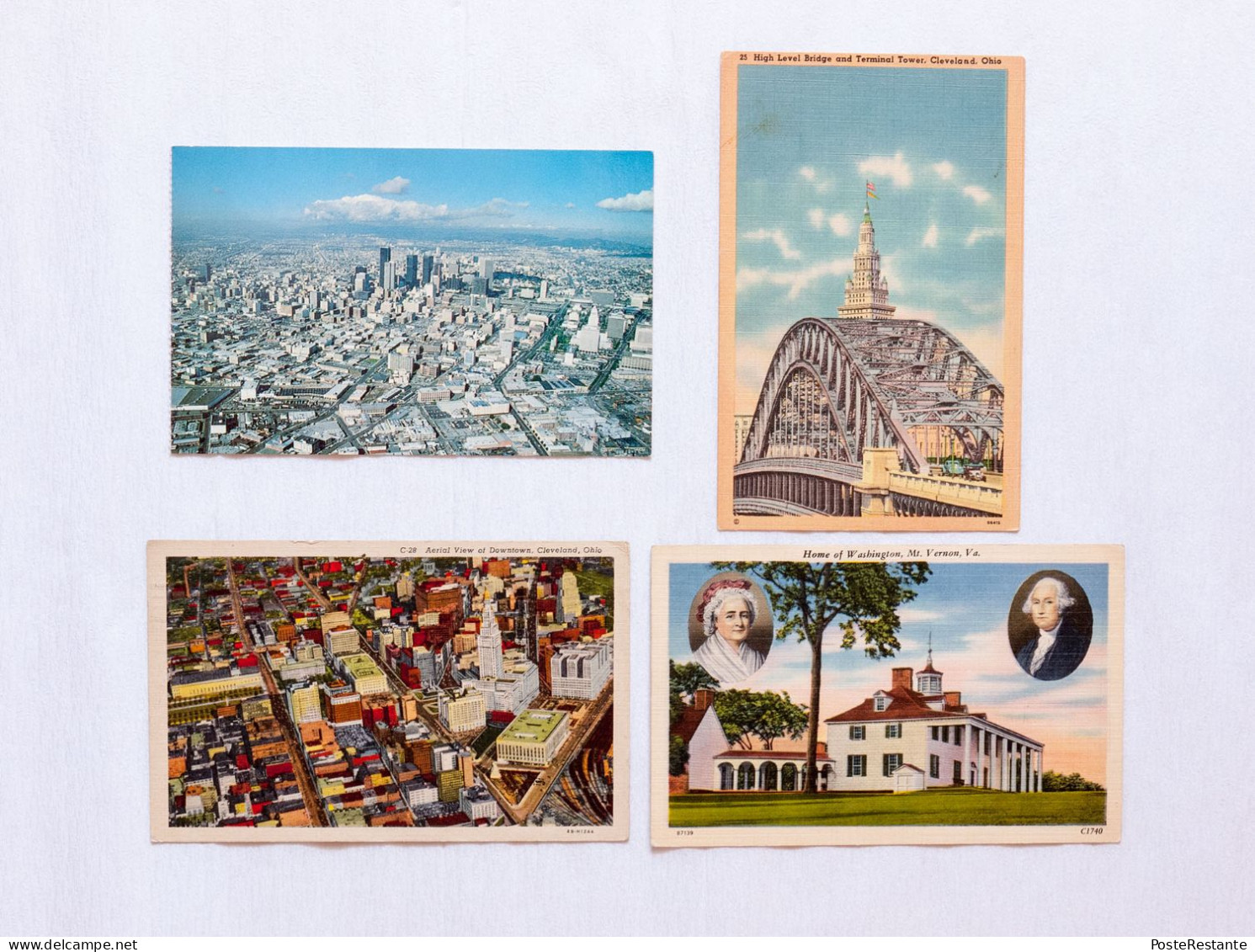 Lot Of 8 US Postcards - Colecciones Y Lotes