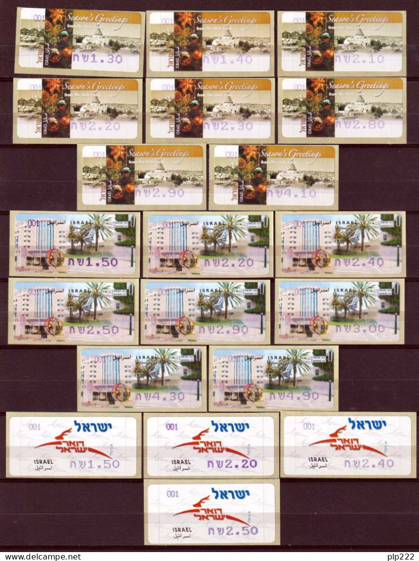 Israele 1992/2006 Automated stamps Collection 175 val. **/MNH VF