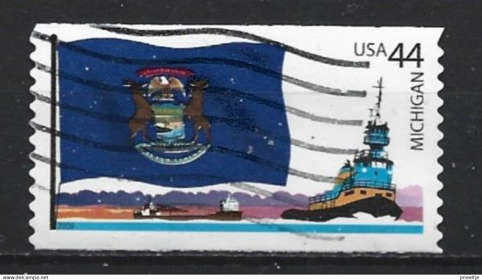 U.S.A. 2008 Michigan  Y.T. 4181 (0) - Used Stamps