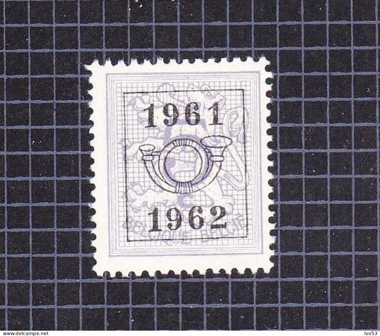 1961 Nr PRE714** Zonder Scharnier.Heraldieke Leeuw:5c.Opdruk 1961-1962.OBP 8,5 Euro. - Typos 1951-80 (Chiffre Sur Lion)