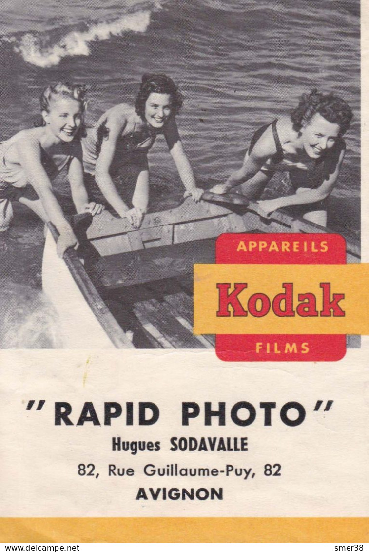 Pochette Photos - Kodak - Rapid Photo - Hugues SODAVALLE 82 Rue Guillaume Puy - Avignon - Zubehör & Material