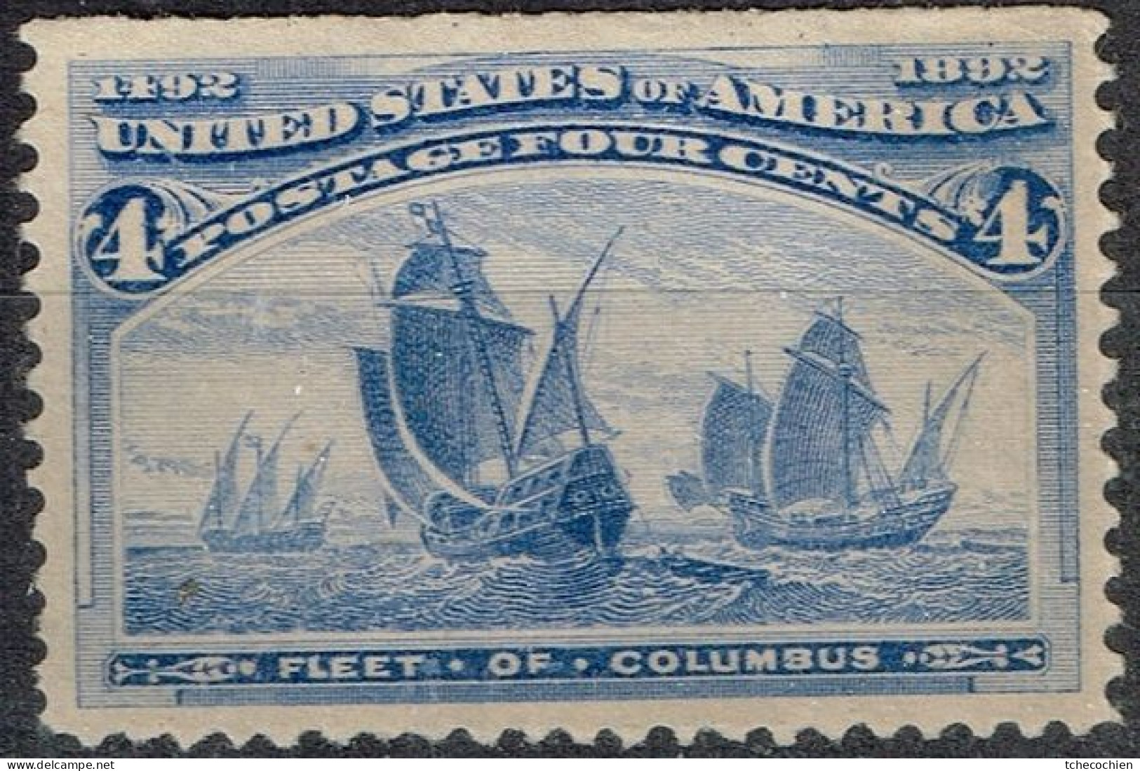 Etats-Unis - 1893 - Y&T N° 84 Oblitéré. Valeur Y&T 2005 : 6,50 € - Used Stamps
