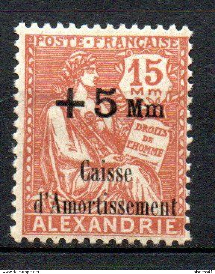 Col41 Colonies Alexandrie N° 81 Neuf X MH Cote  8,00€ - Unused Stamps