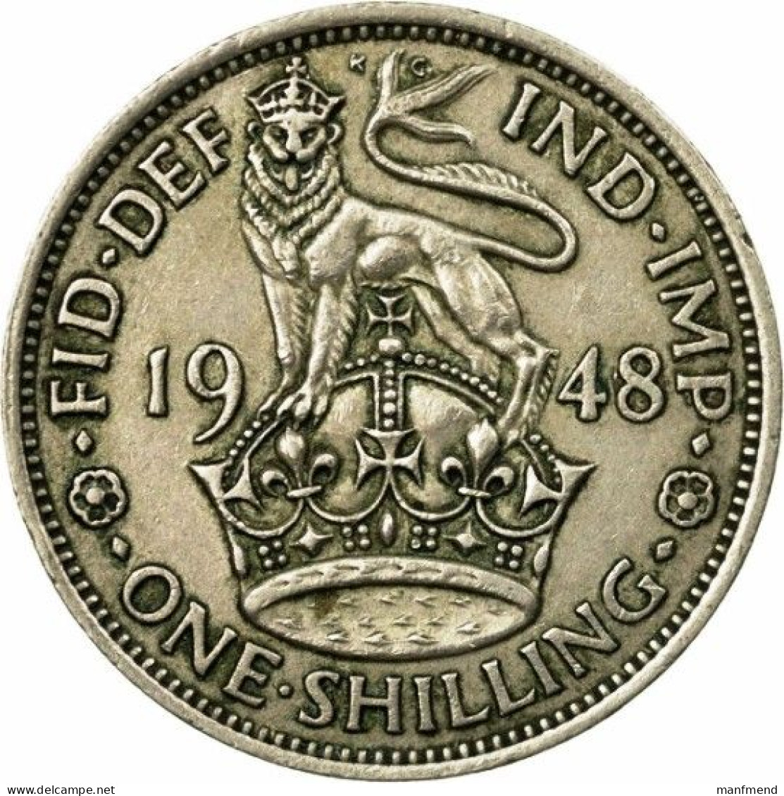 Great Britain - 1948 - KM 863 - 1 Shilling - XF - I. 1 Shilling