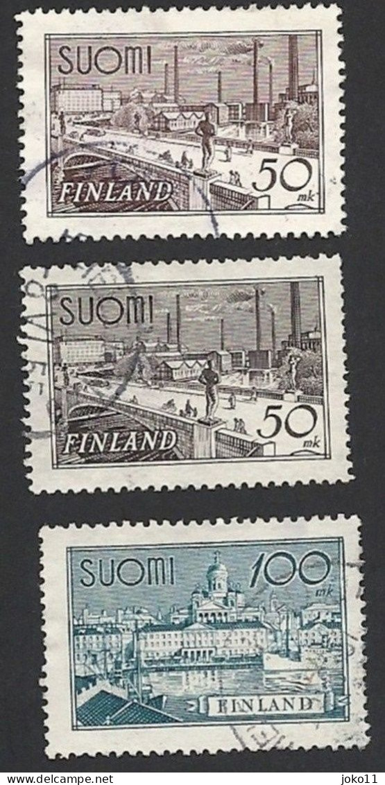 Finnland, 1942, Mi.-Nr. 259-260, Versch. Farben, Gestempelt - Used Stamps