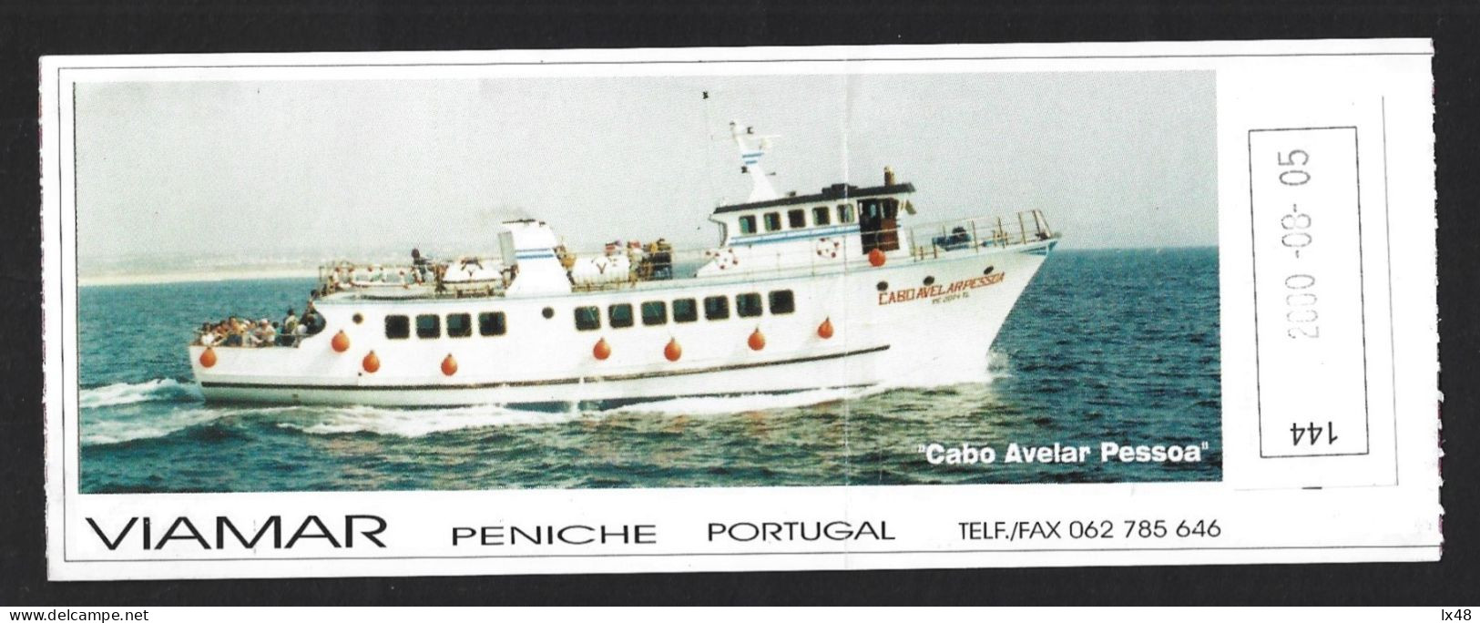 Boat Ticket From Peniche To Berlengas Island. Berlengas Caves: Lagosteira, Blue Grotto And Cova Do Dream. Bootsticket Vo - World