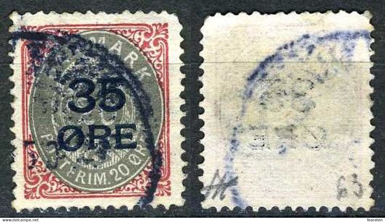 Danemark N°63 Oblitéré, Qualité Beau - Used Stamps