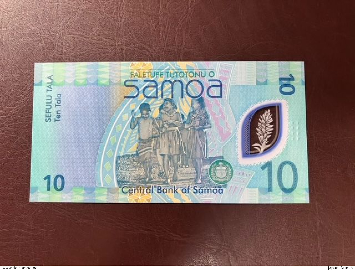 Samoa Polymer 10 Tala 2023/2024 P-W48 UNC - Samoa