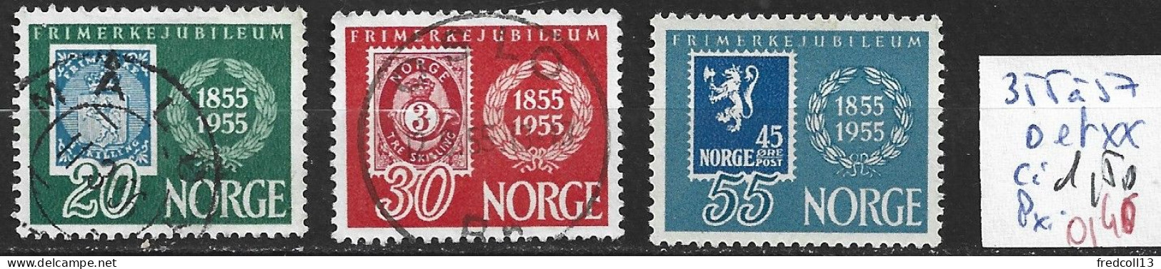 NORVEGE 355 à 57 Oblitérés ( 357 : ** ) Côte 1.50 € - Used Stamps