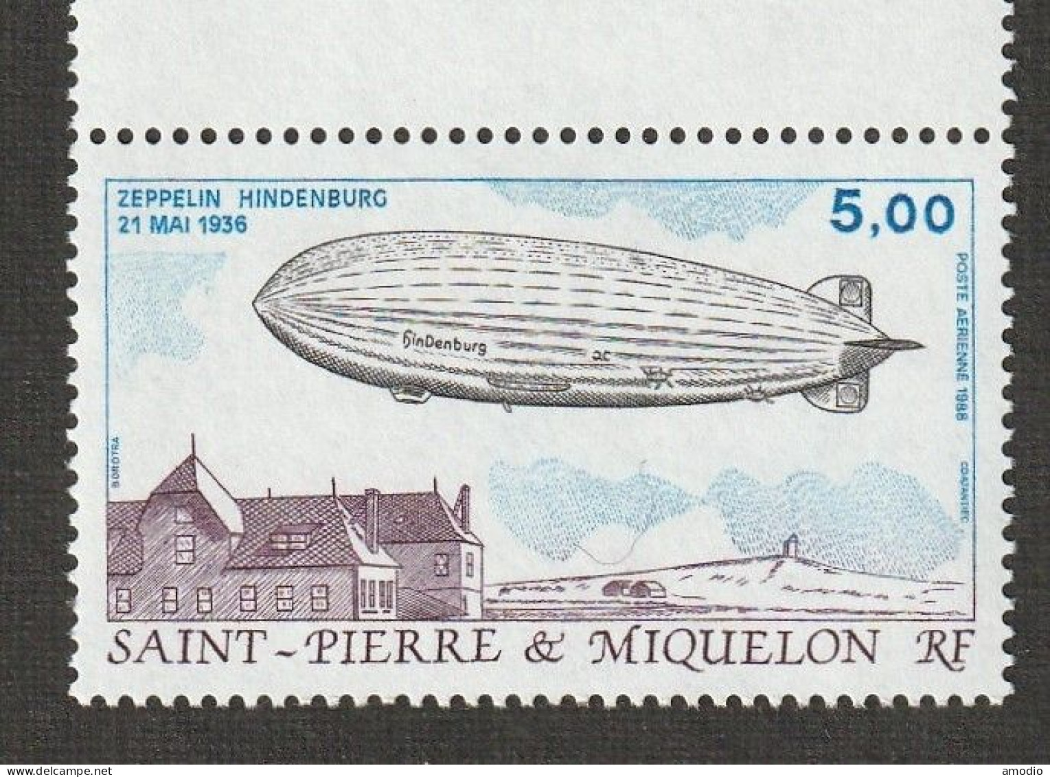 Saint Pierre Et Miquelon YT PA64, 66 Hawker Siddley, Hidenbourg N** MNH - Nuevos