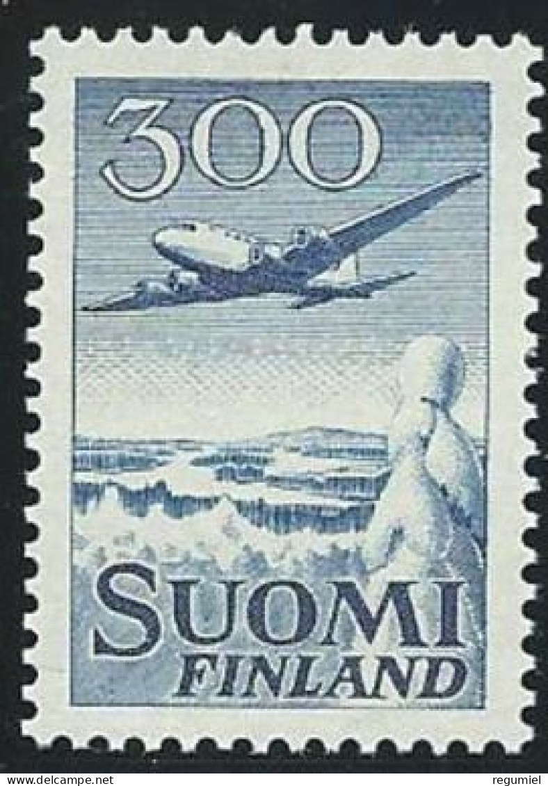 Finlandia Aereo  4 ** MNH.1958 - Neufs