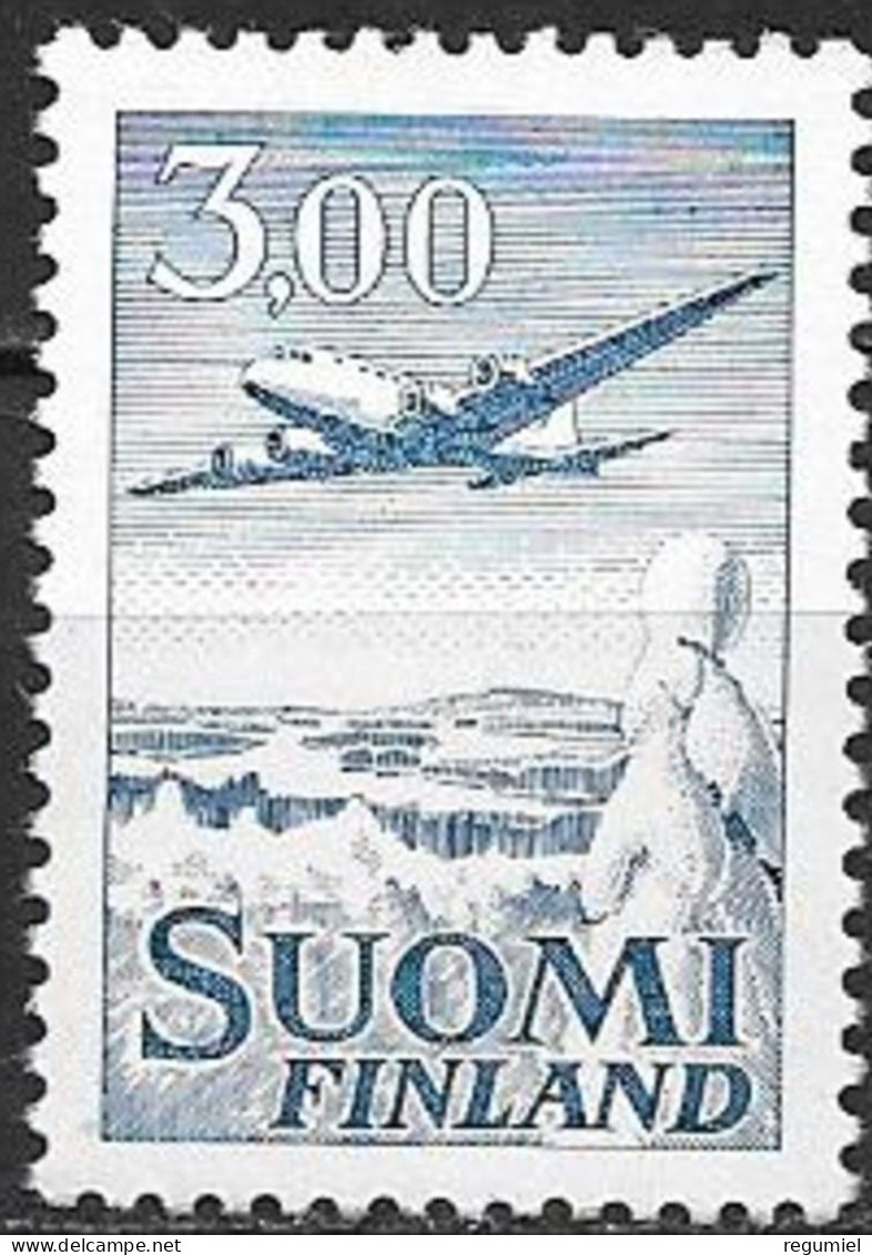 Finlandia Aereo  9 ** MNH.1963 - Nuovi