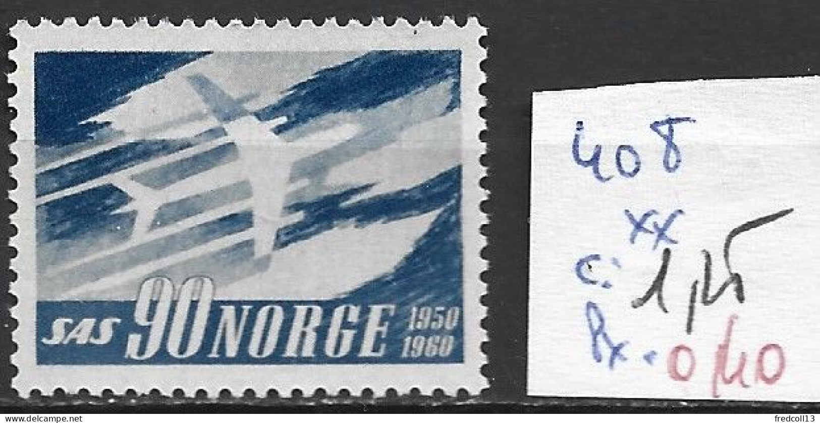 NORVEGE 408 ** Côte 1.25 € - Unused Stamps