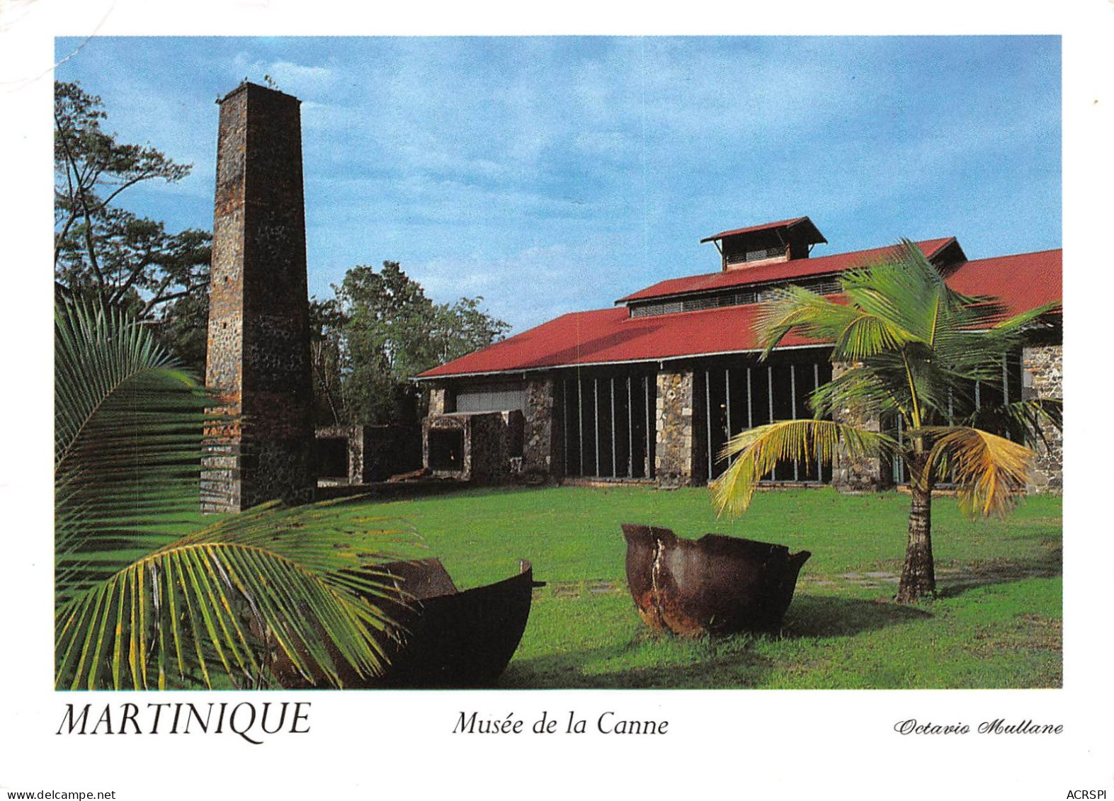 97 MARTINIQUE   TROIS ILETS  Musée De La Canne  (Scan R/V) N°  10   \PB1109 - Le Marin