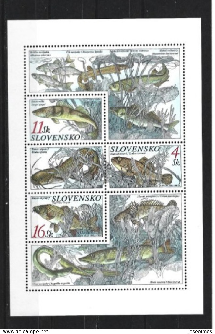 SLOVAQUIE ANNEE 1998 NEUF** /MNH MI-317-19   BLOC BF LUXE - Blocks & Sheetlets