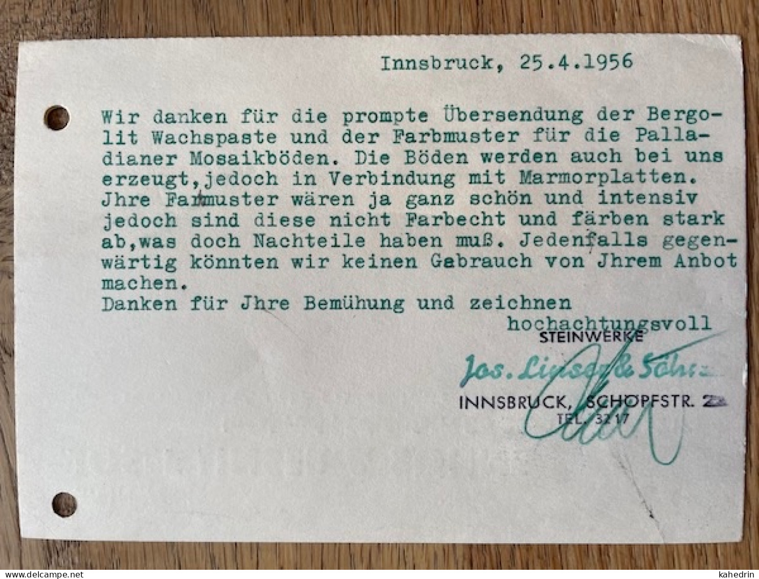 Österreich / Austria 1956, Plattenfehler / Druckzufälligkeit Mi. # 912, Bitte Lesen! - Varietà & Curiosità