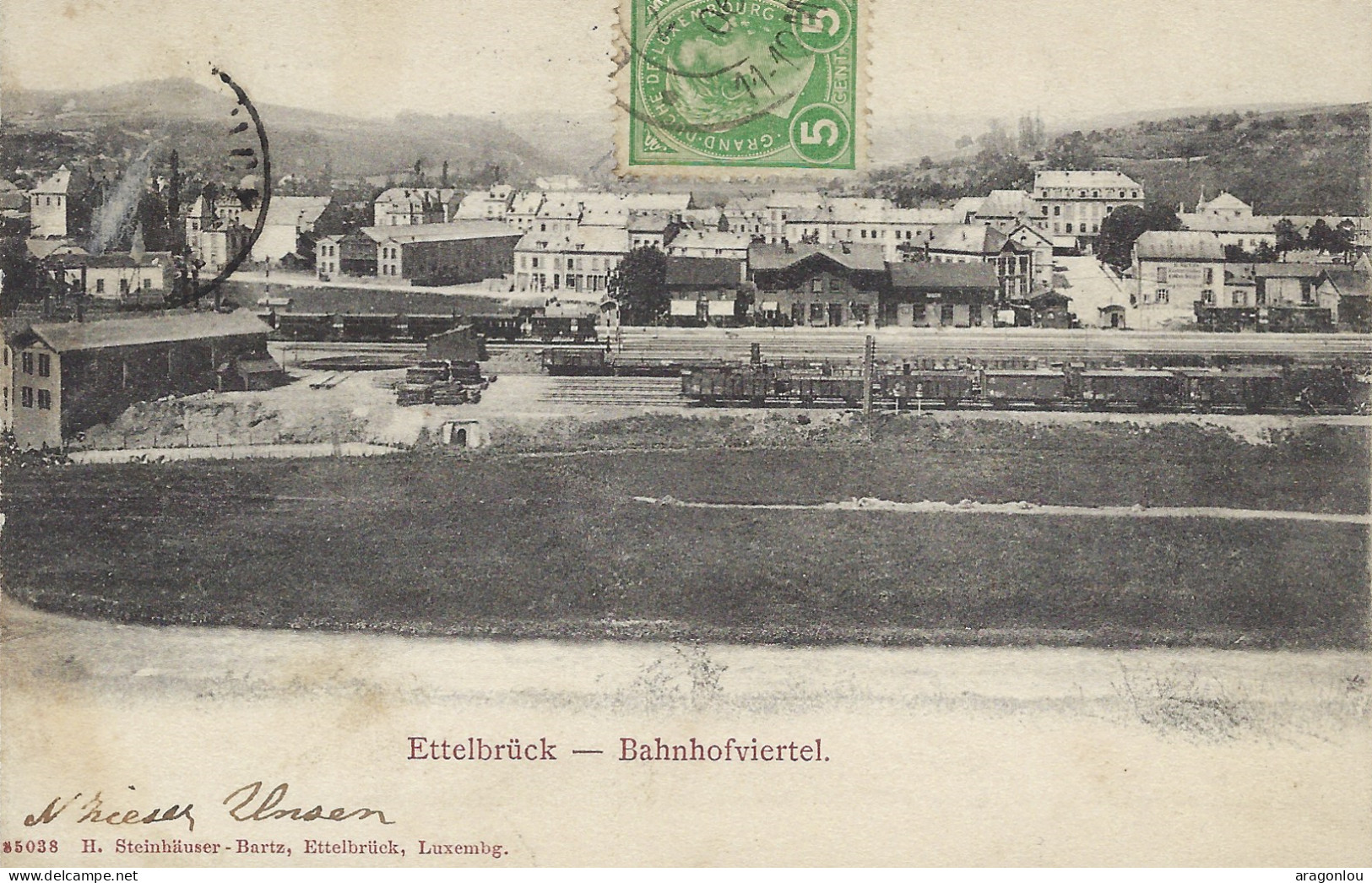 Luxembourg - Luxemburg  -   Ettelbruck  -  Bahnhofviertel  -  Henri Steinhäuser-Bartz , Ettelbruck - Ettelbruck