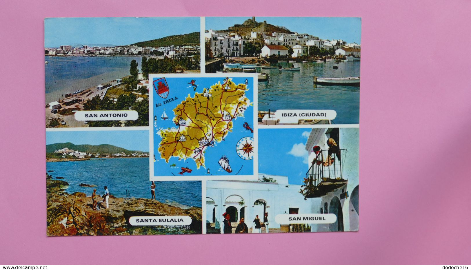 RECUERDO DE IBIZA - Carte Géographique - Ibiza