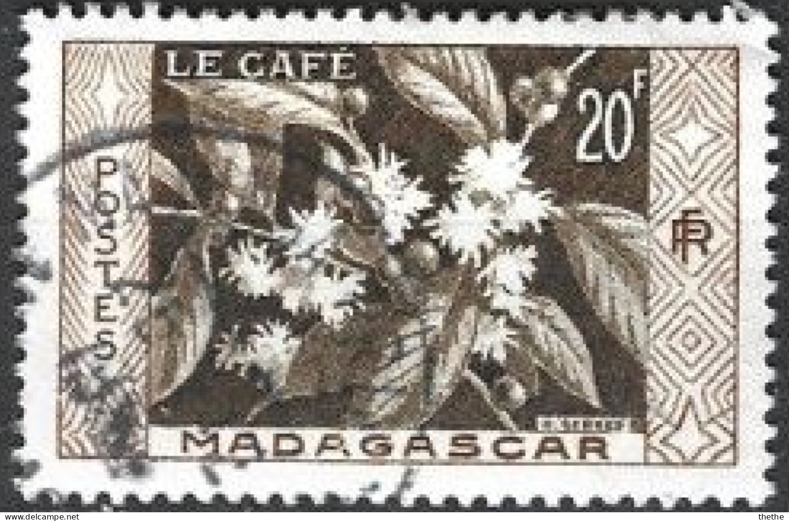 MADAGASCAR -  Le  Café - Oblitérés