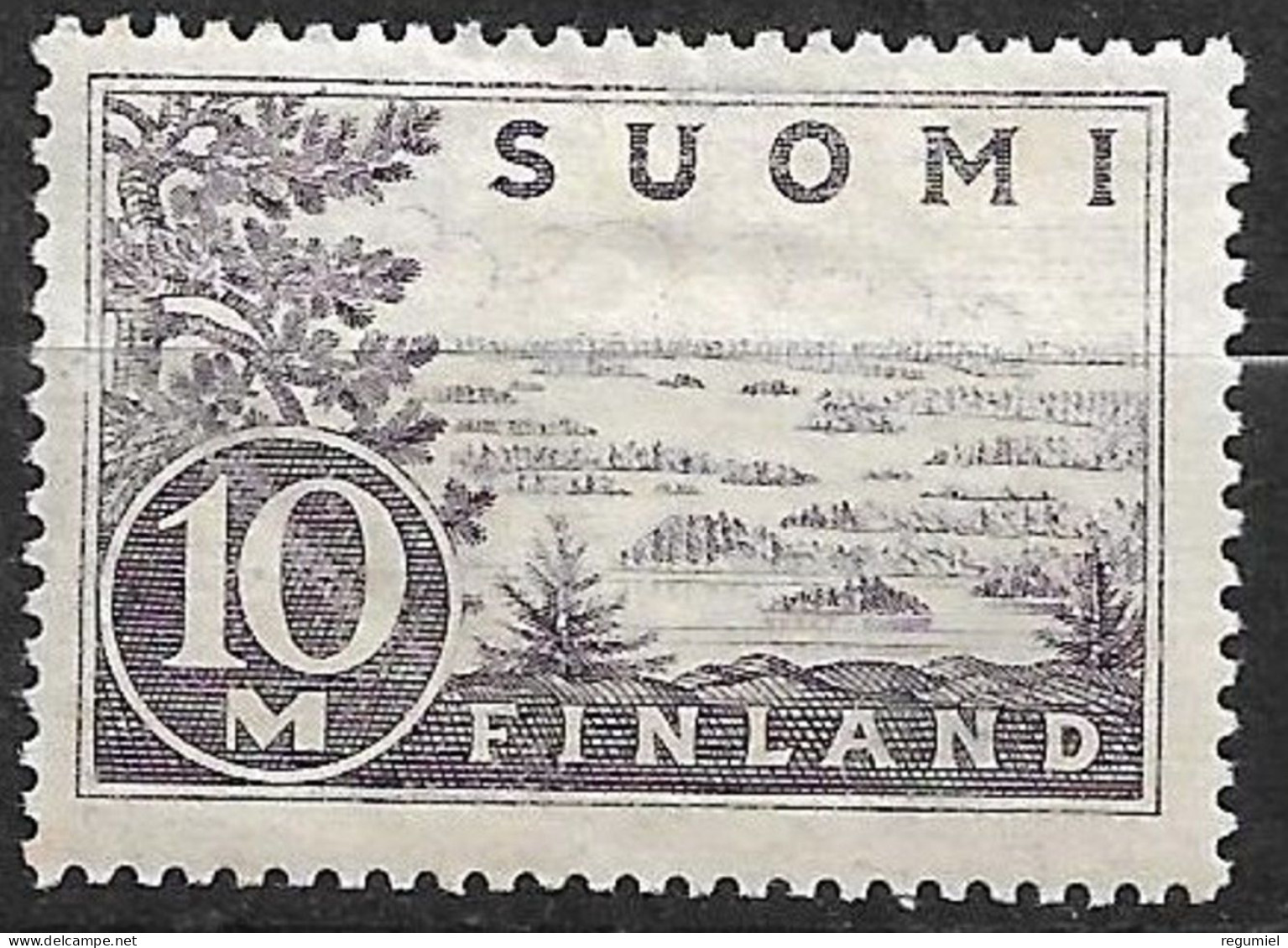 Finlandia 0154a * Charnela. 1930 - Ongebruikt