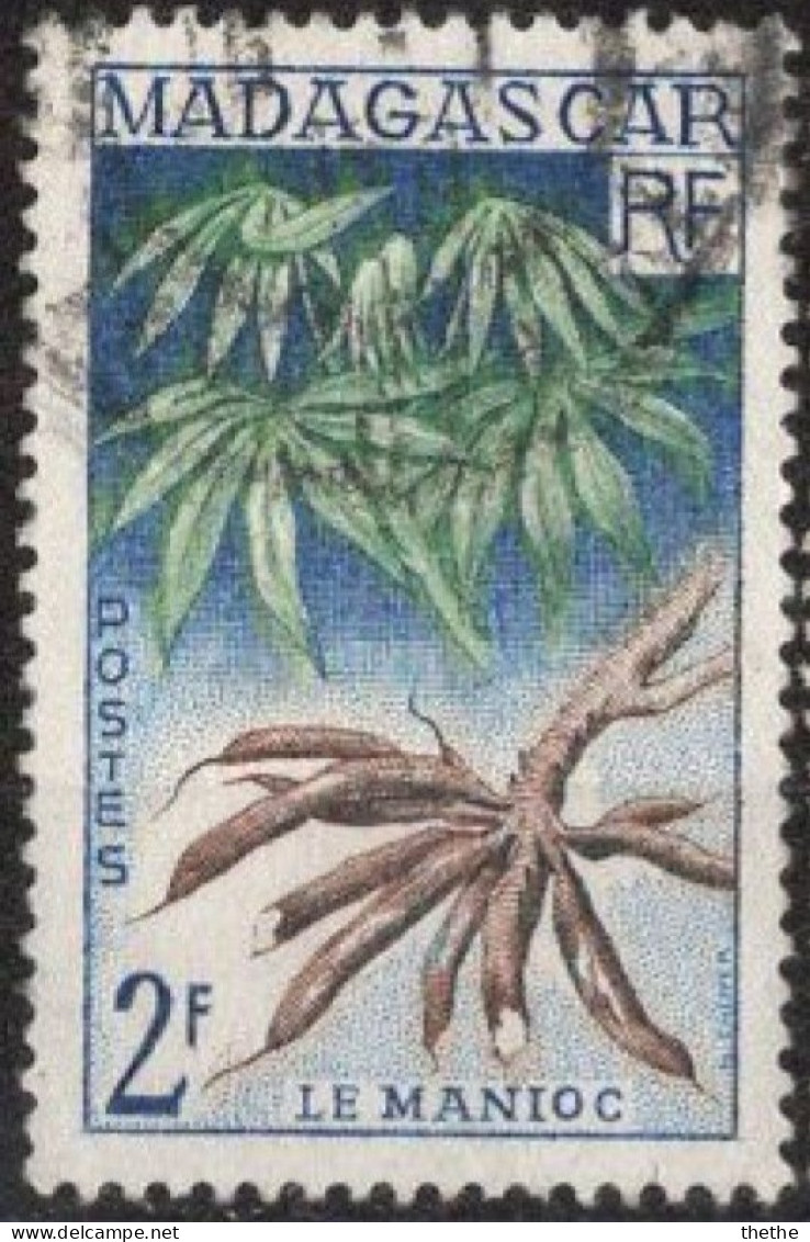 MADAGASCAR -  Le Manioc - Used Stamps