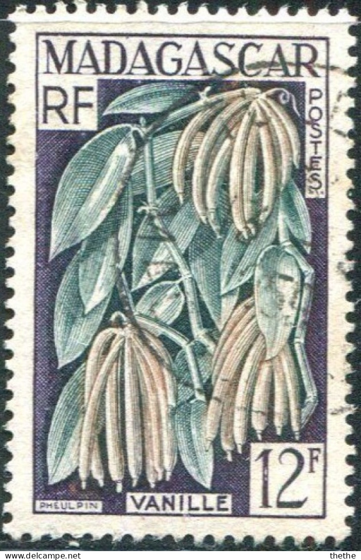 MADAGASCAR -  Le Vanille - Used Stamps