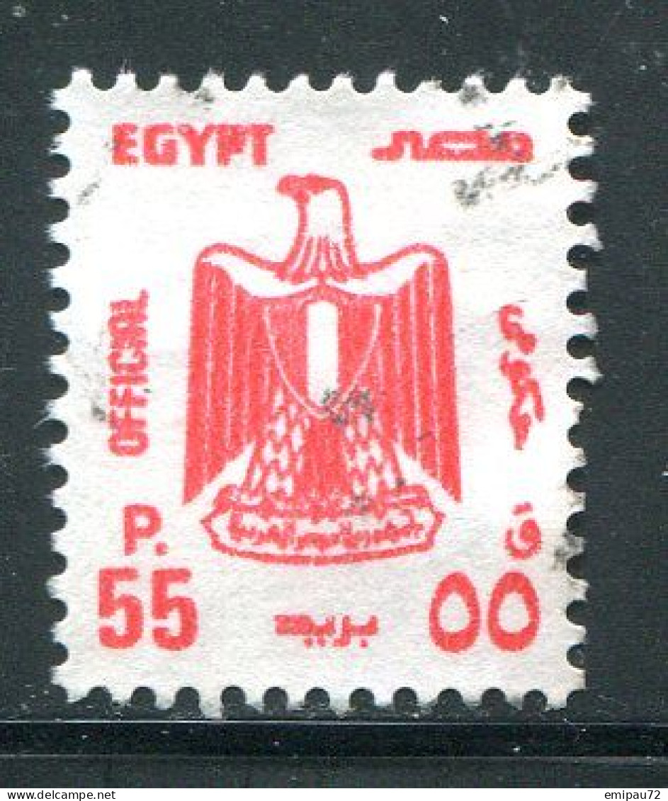 EGYPTE- Service Y&T N°120- Oblitéré - Oficiales