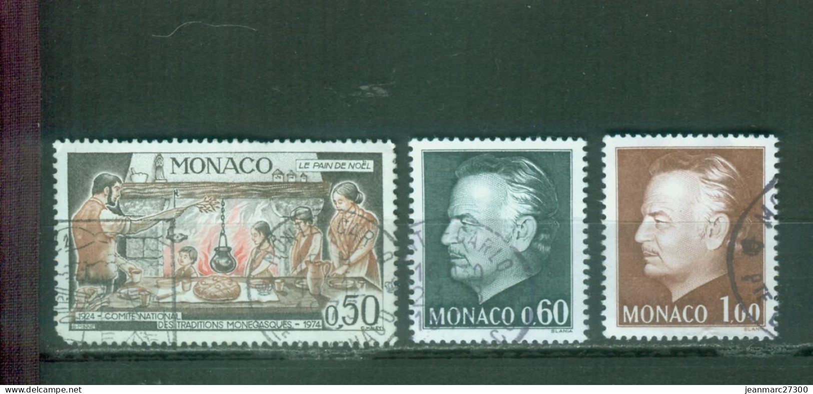 Monaco YT N°943 992 994 Oblitéré - Used Stamps