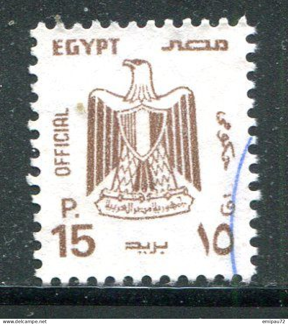 EGYPTE- Service Y&T N°118- Oblitéré - Officials