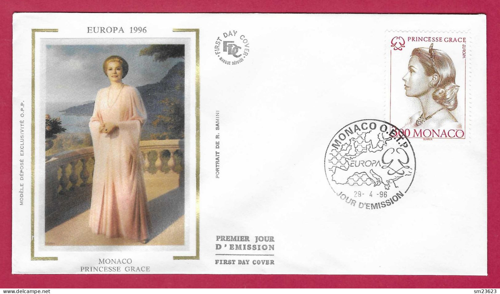 Monaco 1996  Mi.Nr. 2288 , EUROPA CEPT Berühmte Frauen - FDC Monaco Jour D'Emission 29-4-96 - 1996