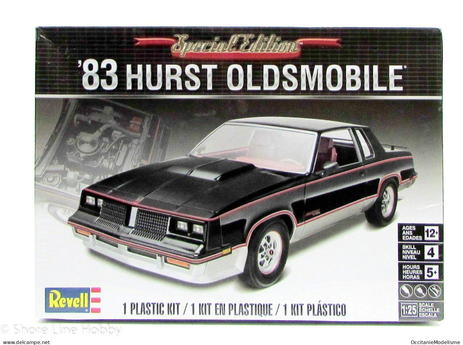 Monogram / Revell - OLDSMOBILE HURST 1983 Maquette Kit Plastique Réf. 14317 85-4317 Neuf NBO 1/25 - Auto's