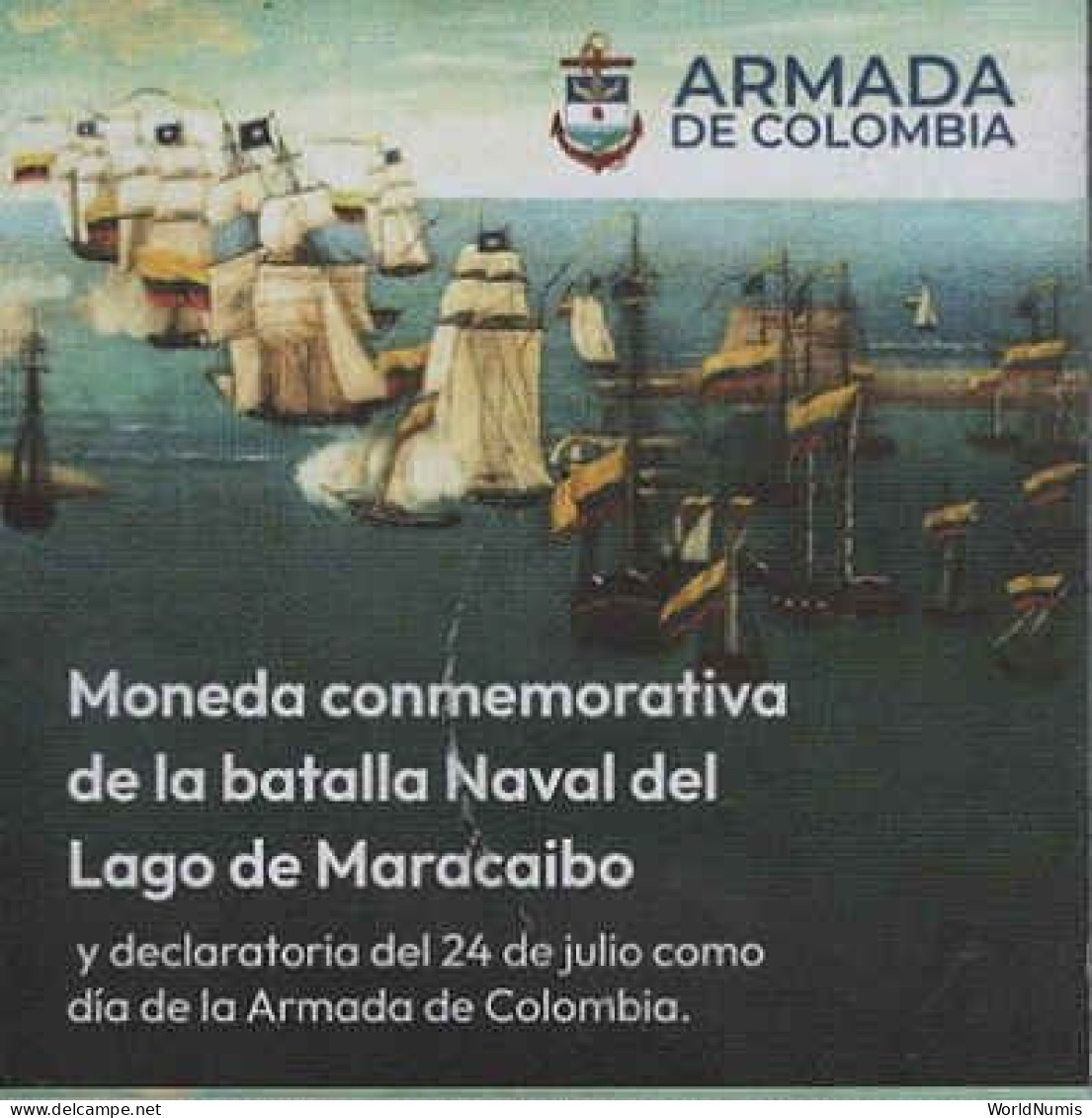 Colombia -  Colombia 1000 Pesos 2023 Maracaibo Battle - Colombie