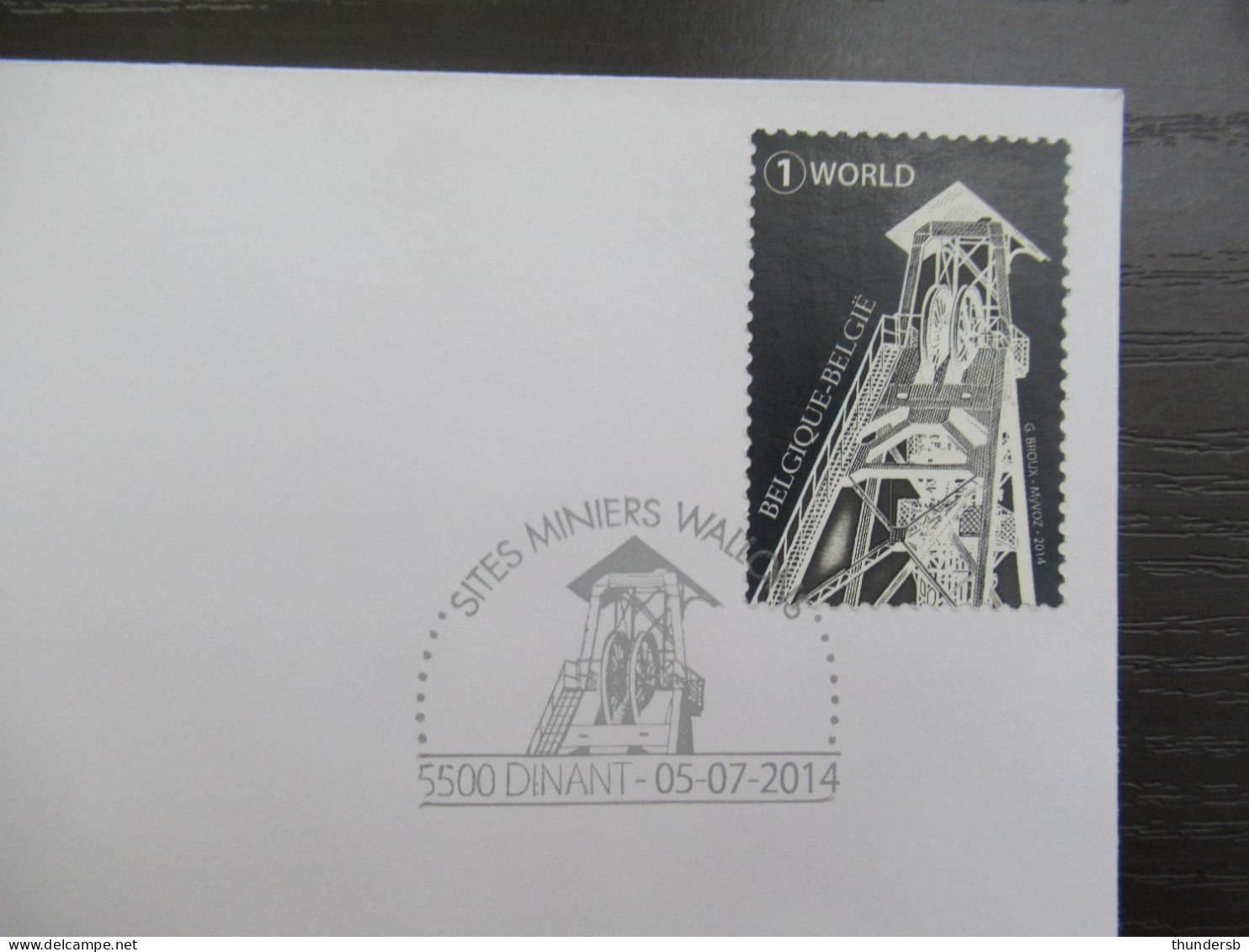 FDC 4429 'Waalse Mijnsites' - 2011-2014