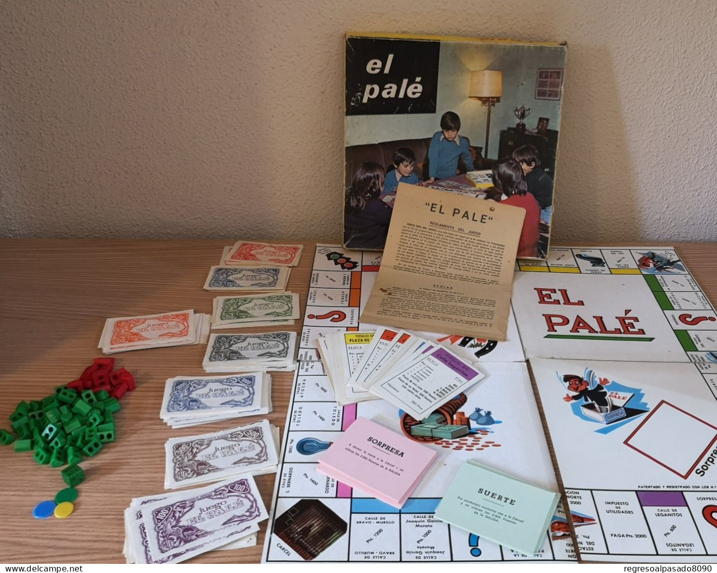 Juego De Mesa El Palé Años 60 - Sonstige & Ohne Zuordnung