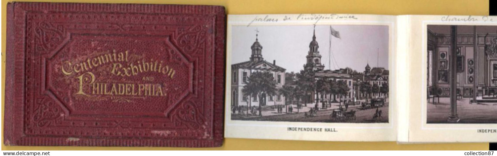 CENTENNIAL EXHIBITION PHILADELPHIA < Notebook Of 24 Views Of The Exhibition All Visible - Philadelphia