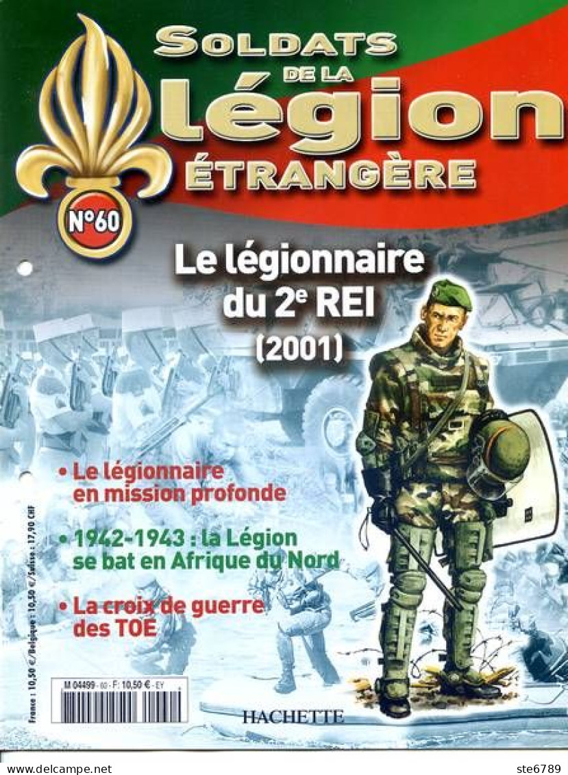 N° 60 Légionnaire 2° REI , 1942 Afrique Nord , Croix De Guerre TOE  ,  Soldats Légion étrangère - Francese