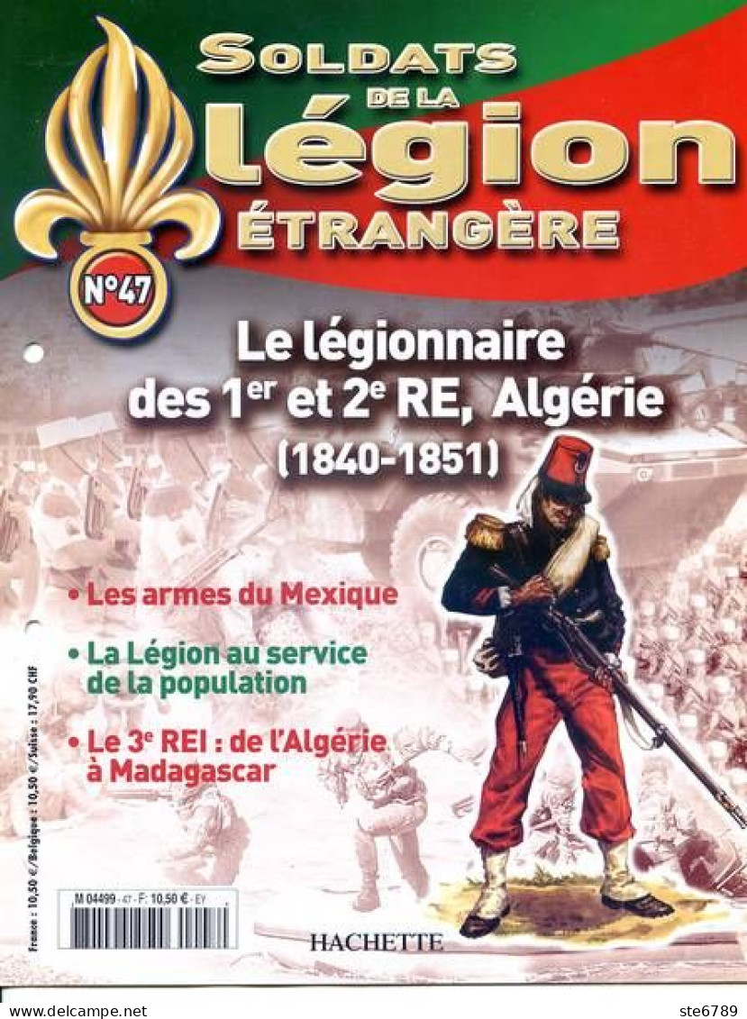 N° 47 Armes Du Mexique , Le 3° REI Algérie à Madagascar ,  Soldats Légion étrangère - Frans