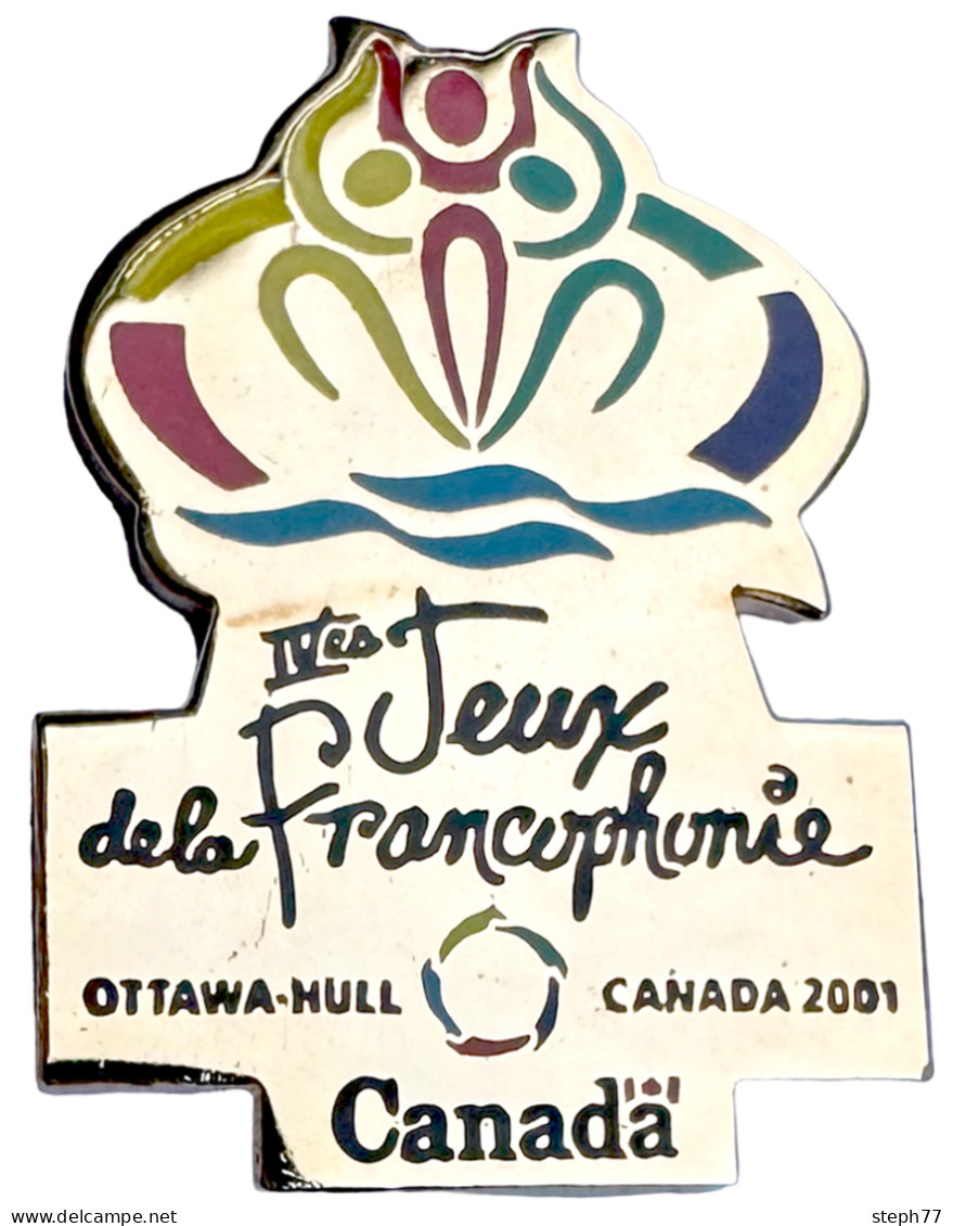 IVeme Jeux De La Francophonie Ottawa Hull Canada 2001_doré Couleurs - Giochi