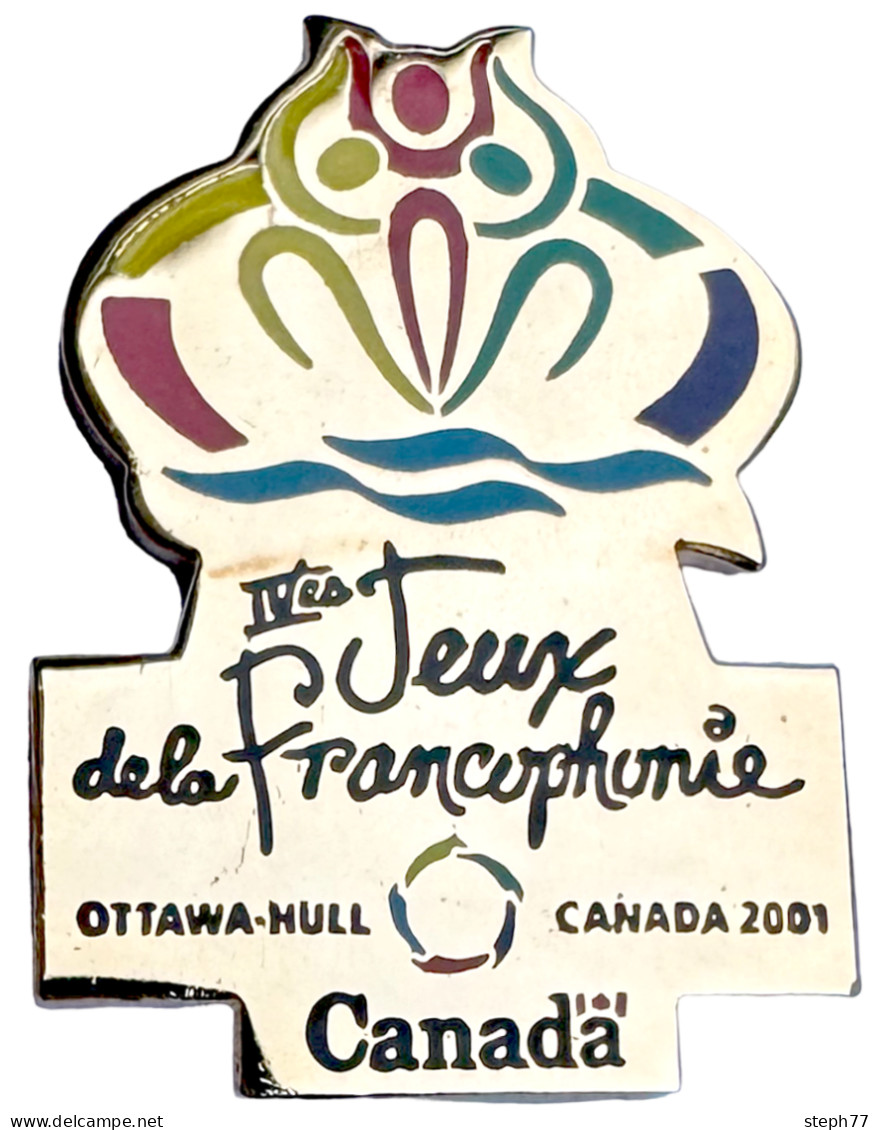 IVeme Jeux De La Francophonie Ottawa Hull Canada 2001_doré Couleurs - Jeux