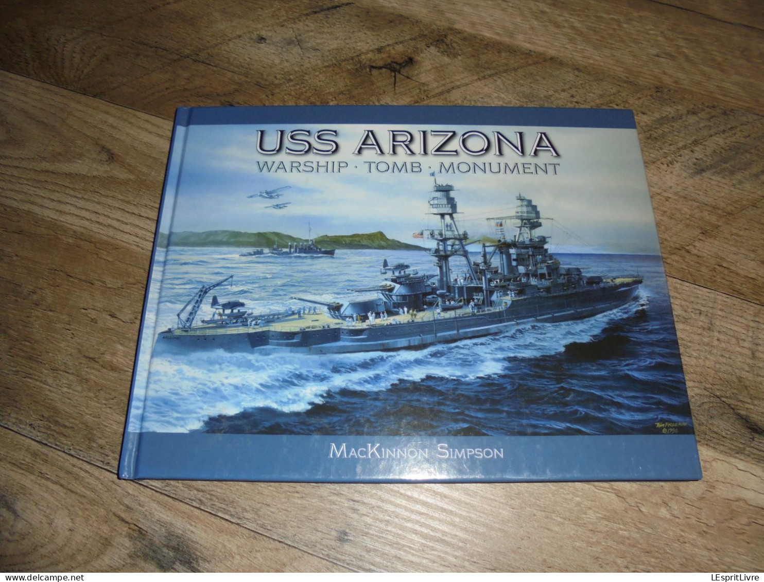 USS ARIZONA Marine Américaine US Navy WWII Pearl Harbor Warship Japan Attack World War 2 Boat - War 1939-45