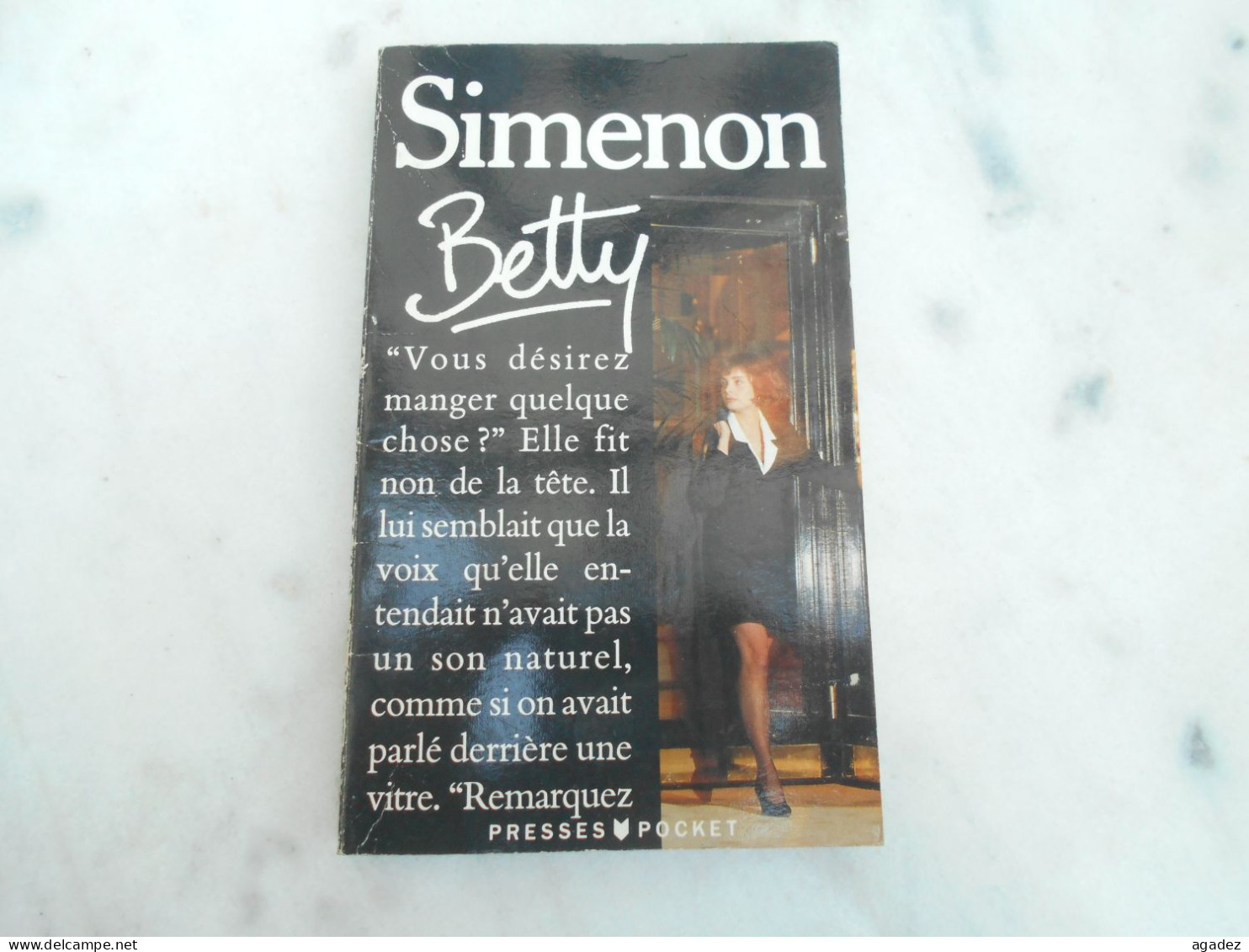 Livre Simenon "Betty " - Auteurs Belges