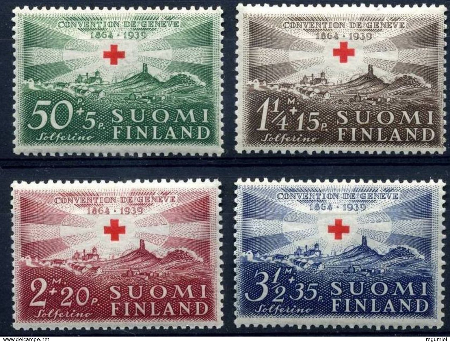 Finlandia 0209/212 ** MNH. 1939 - Ungebraucht