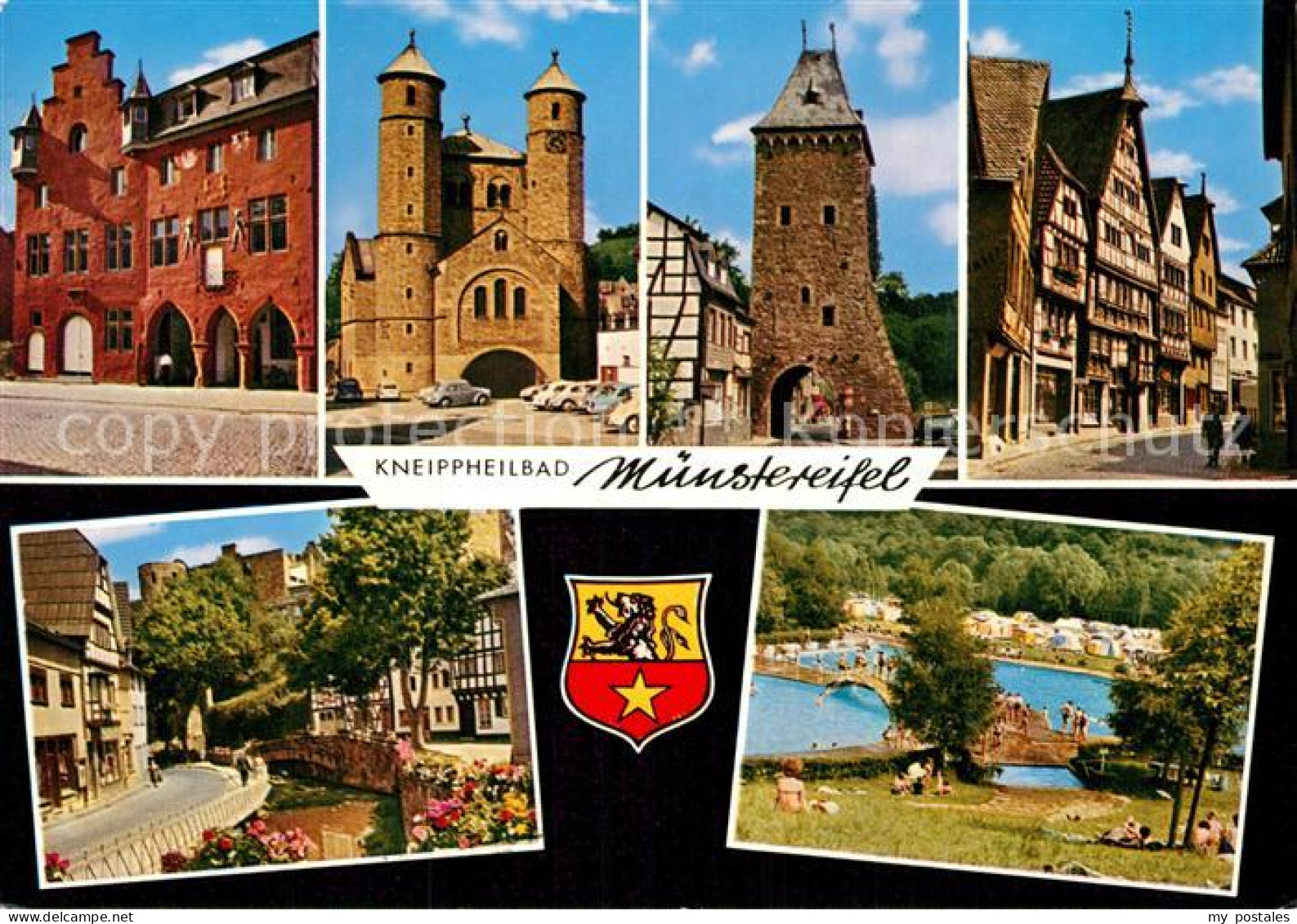 72929538 Muenstereifel Bad Rathaus Stiftskirche Werthertor Windeckhaus Burg Mit  - Bad Muenstereifel