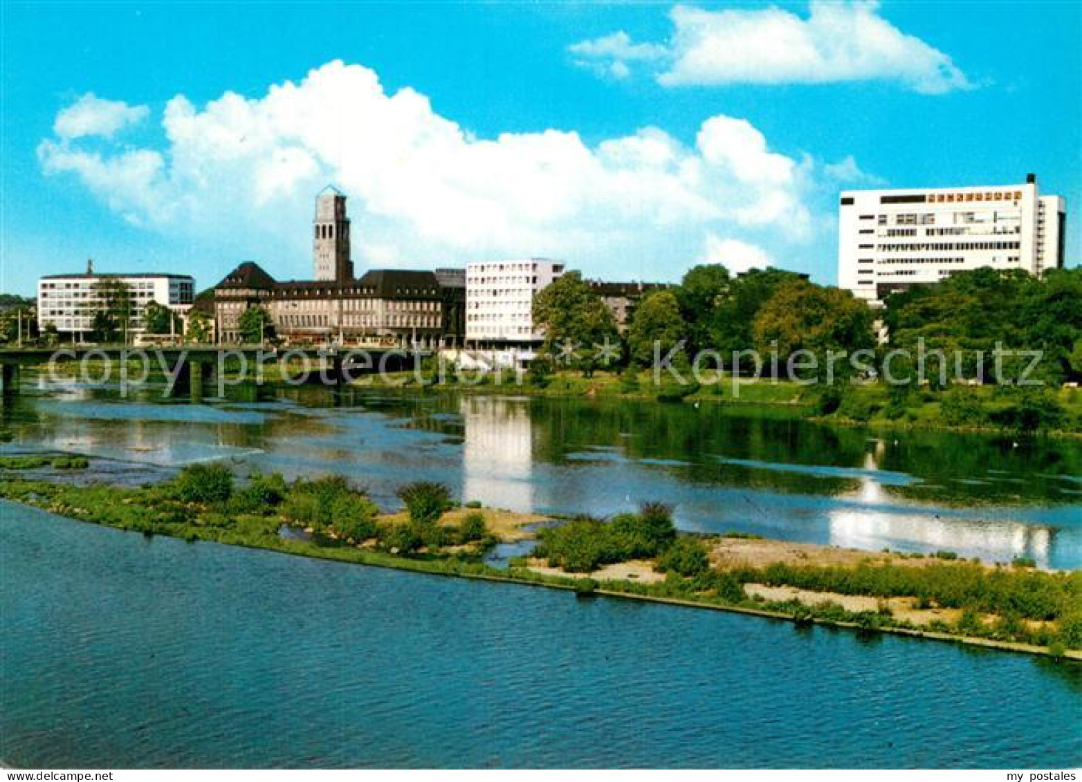 72929535 Muelheim Ruhr Schlossbruecke Muelheim An Der Ruhr - Muelheim A. D. Ruhr