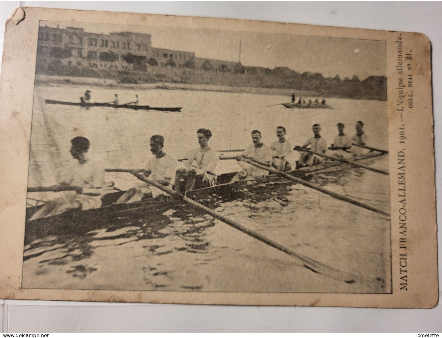 AVIRON /MATCH FRANCO ALLEMAND /EQUIPE ALLEMANDE - Rowing