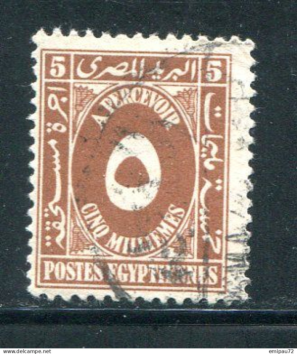 EGYPTE- Taxe Y&T N°32- Oblitéré - Oblitérés