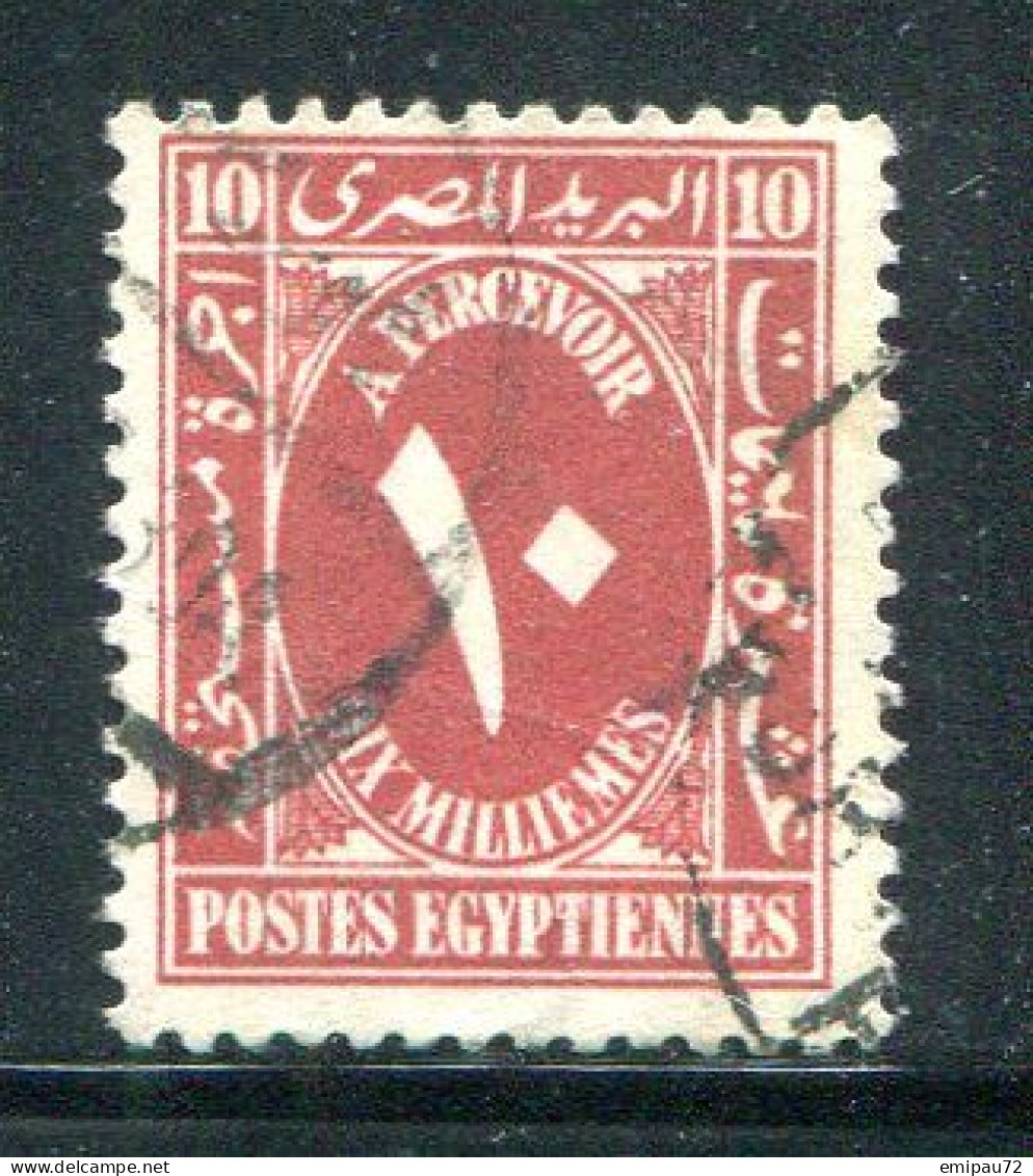 EGYPTE- Taxe Y&T N°35- Oblitéré - Gebraucht